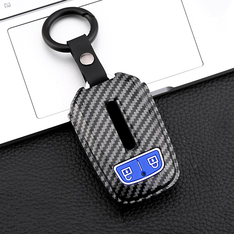 Vỏ Bảo Vệ Chìa Khóa Xe Hơi Bằng ABS Sợi Carbon Cho ISUZU D-max Mux 1.9 3.0 2012-2018 Mu-X X-Series