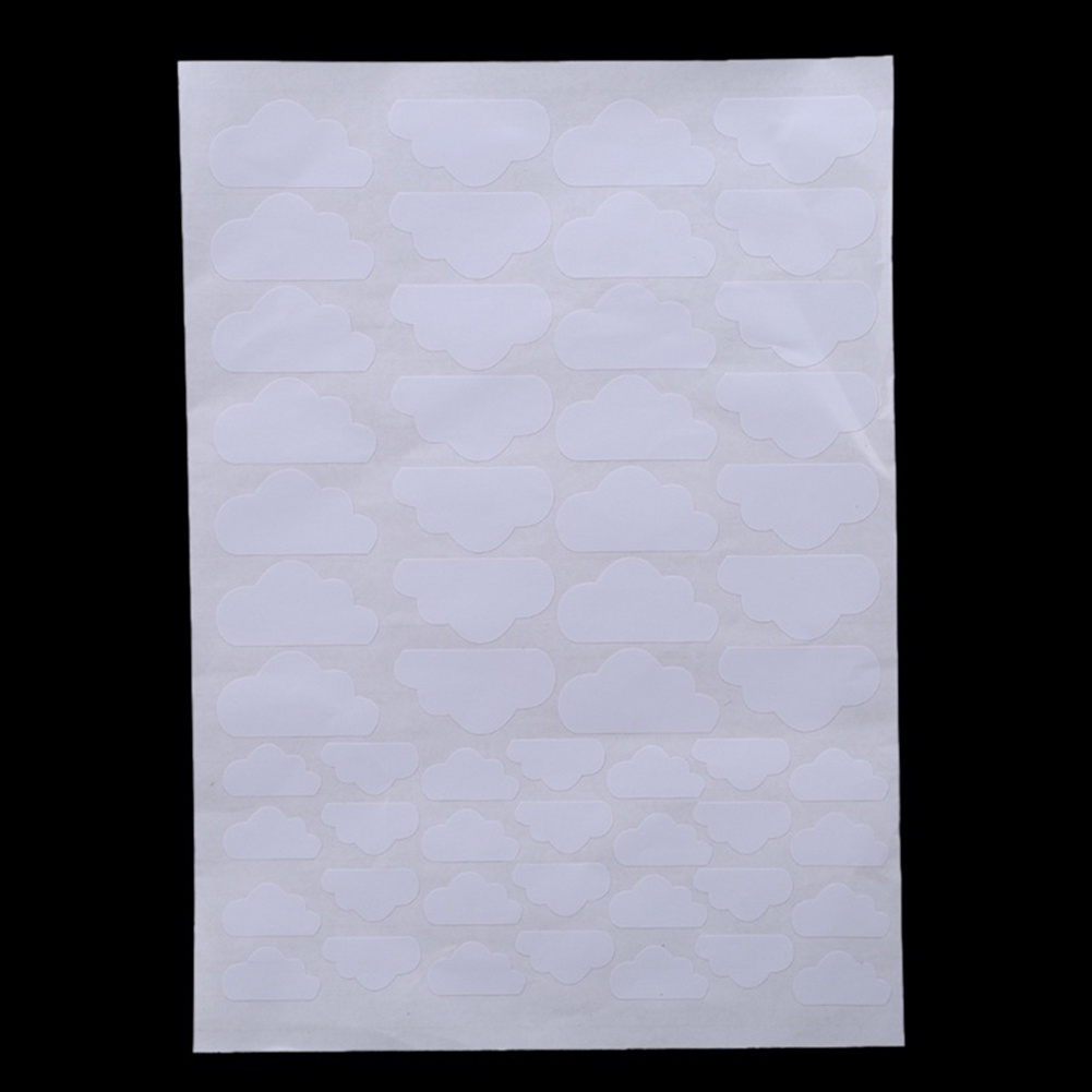 Set 38 Miếng Dán Tường Trang Trí Hình Đám Mây DIY