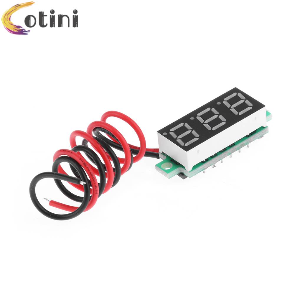 Vôn Kế Điện Tử Mini 0.28inch DC2.5-30V