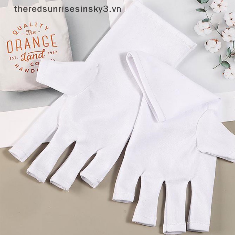 1 Đôi Găng Tay Chống Tia UV Bảo Vệ Móng Thời Trang