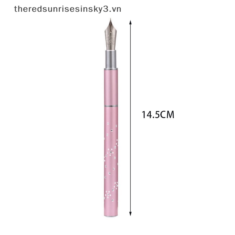 Bút Trang Trí Móng Tay Nghệ Thuật Bằng Thép Không Gỉ 6 Đầu Thời Trang