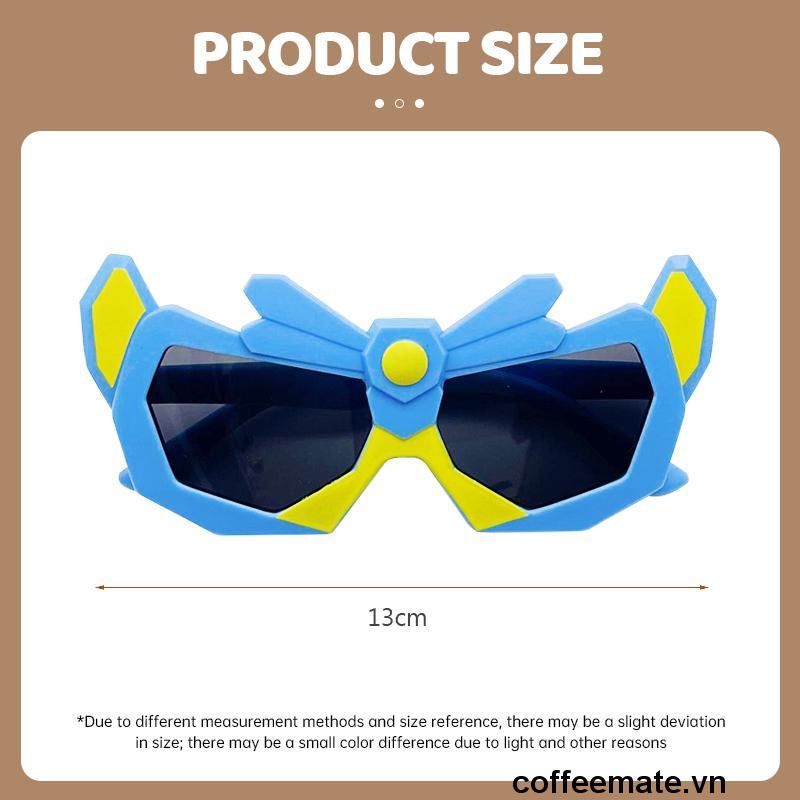 ⚡Kính râm hoạt hình Siêu Nhân Biến Hình đủ màu cho bé yêu thích thú mã