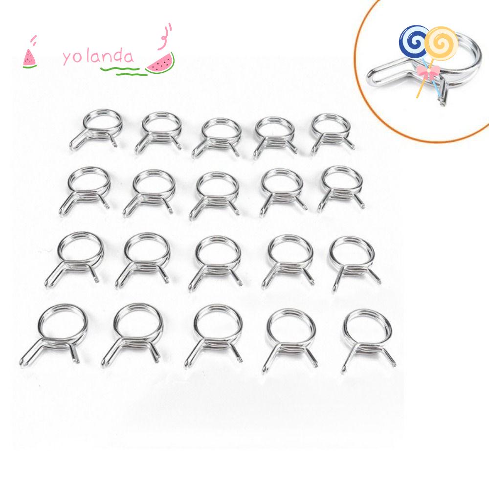 YOLA Set 10 Kẹp Lò Xo 5mm-12mm Cho Xe Máy / Scooter