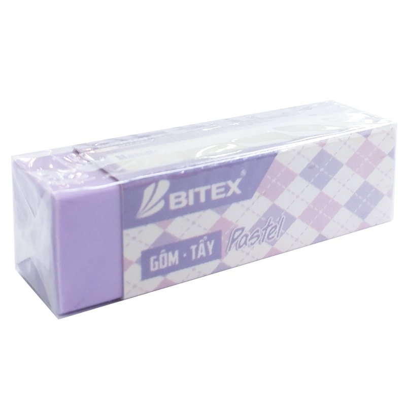 Gôm Tẩy Pastel - Bitex ER10 - Màu Tím