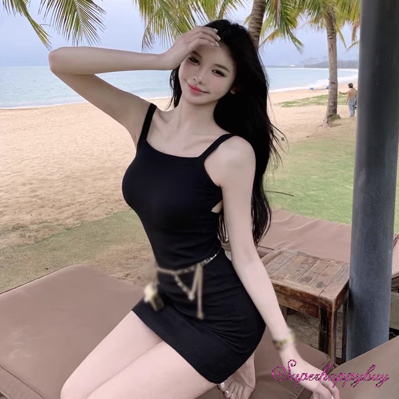 Đầm Sát Nách Màu Sắc Thời Trang Mùa Hè Cho Nữ