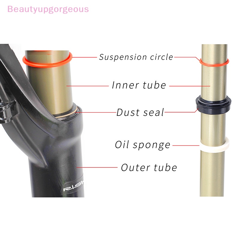 Vòng Xốp Bịt Kín Dầu Chống Bụi Cho Phuộc Trước Xe Đạp Leo Núi