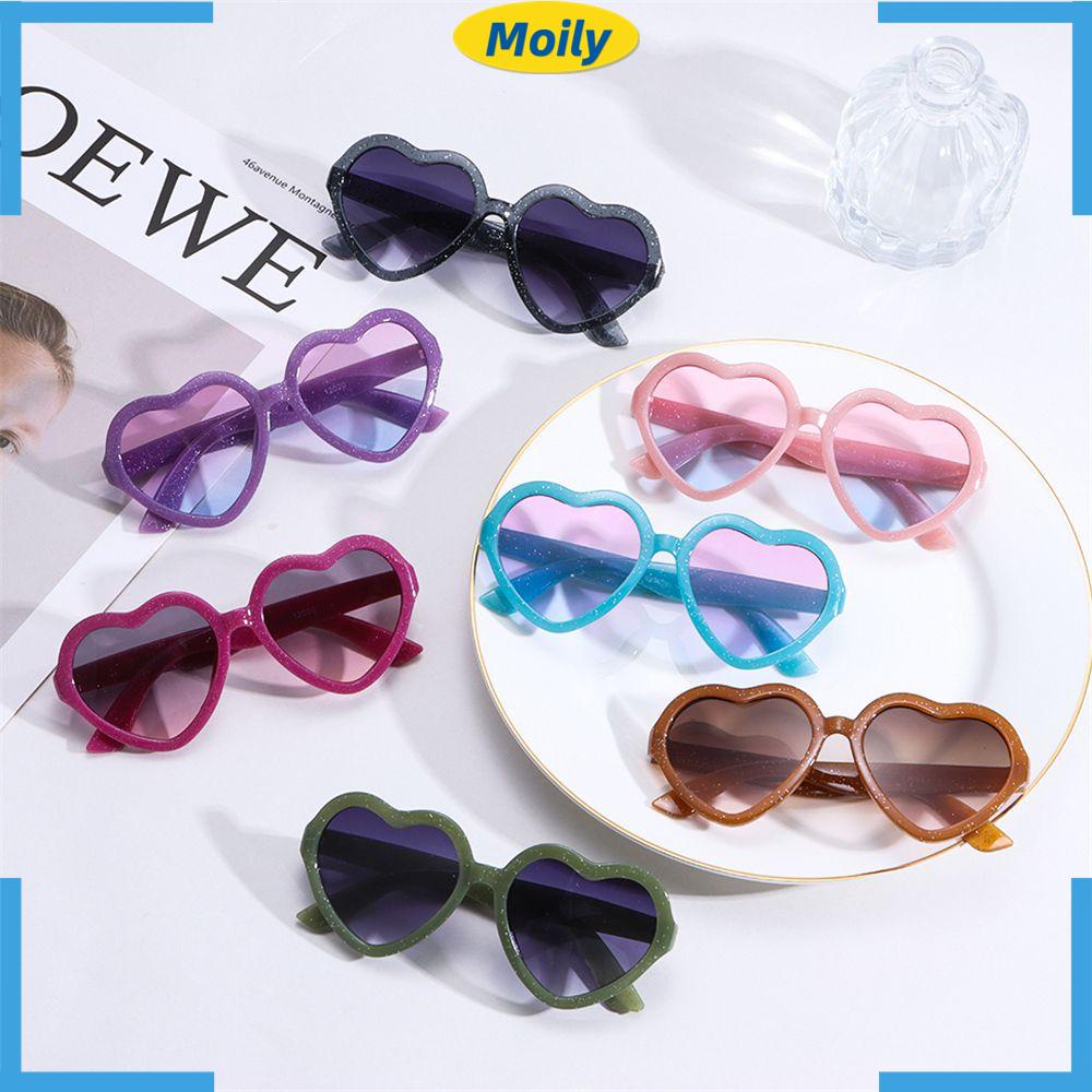 MOILYVN Kính Mát Hình Trái Tim Dễ Thương Cho Bé