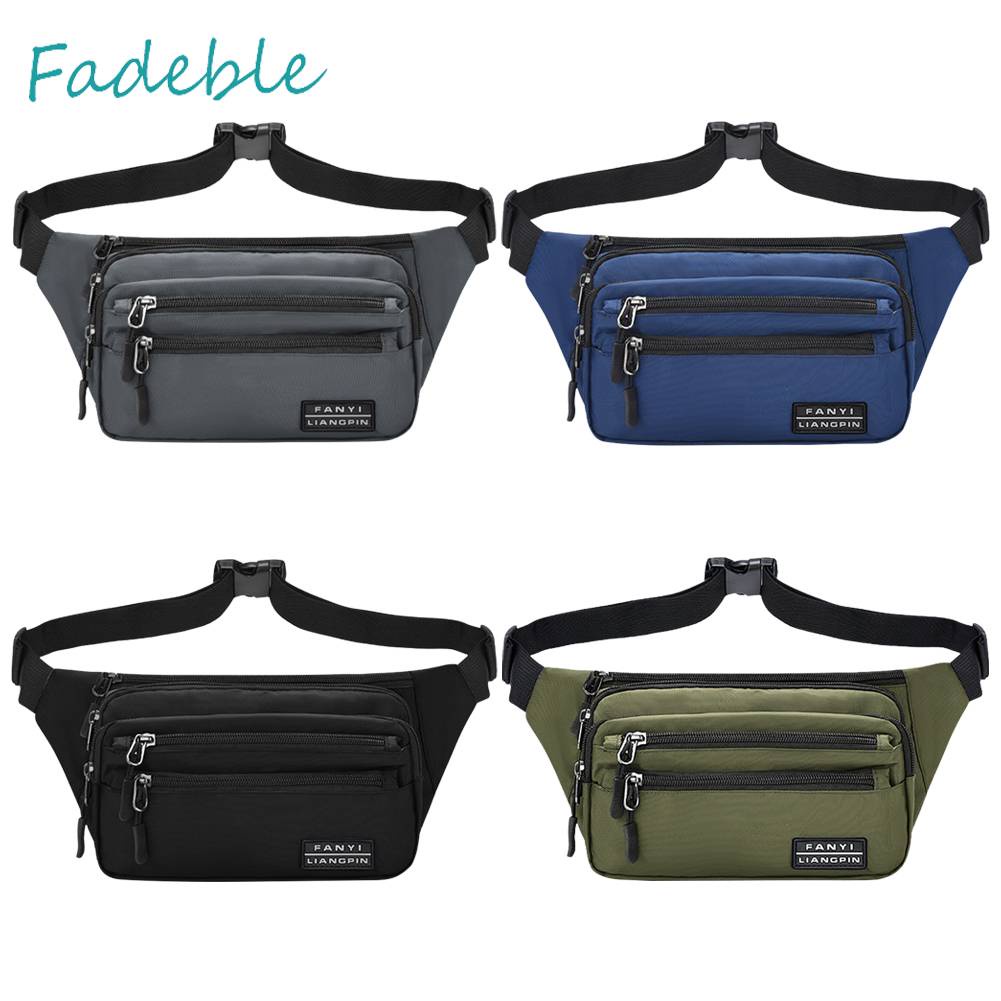 Túi Đeo Chéo Ngực Bằng Da PU 400D Chống Văng Nước Tiện Dụng Mang Theo Du Lịch