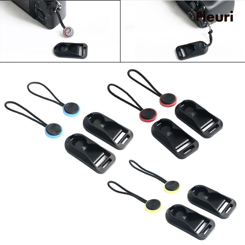 Set 2 Cặp Khóa Vòng Mini Qd Tháo Lắp Nhanh Cho Dây Đeo Cổ / Vai / Dây Đeo Cổ DIY