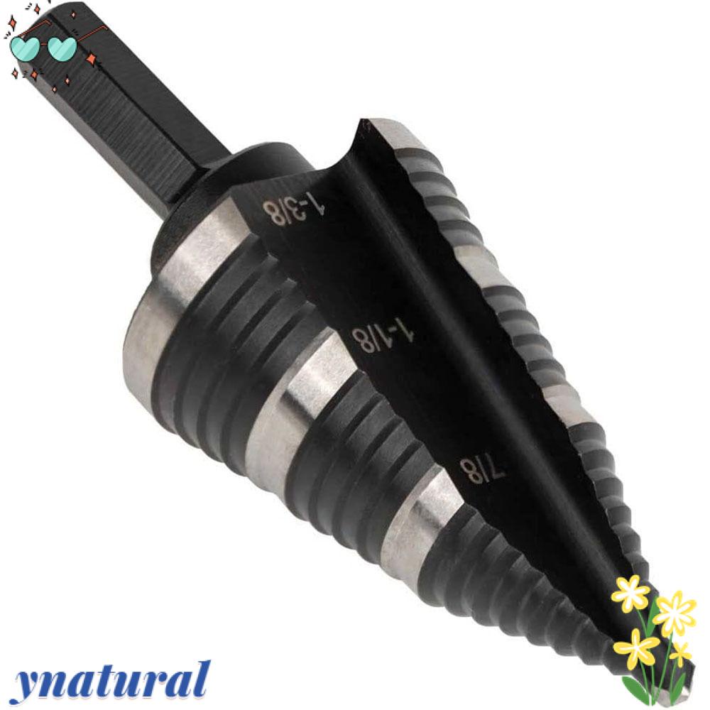 YNATURAL Mũi Khoan Lỗ 7 / 8 Inch Sang 1-3 / 8 Inch Bằng Thép Tốc Độ Cao Chuyên Dụng