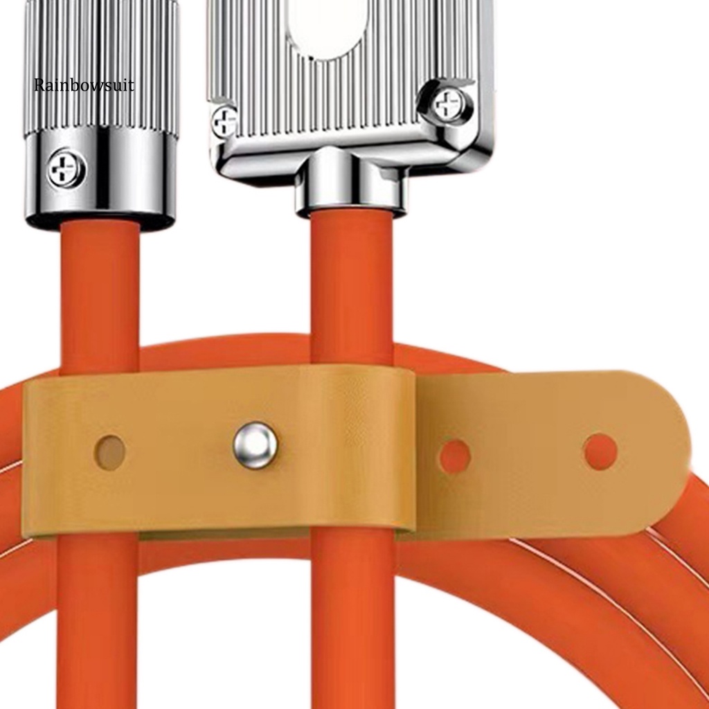 Dây Cáp Sạc Nhanh 6A 120W Mềm Mại Dành Cho Android