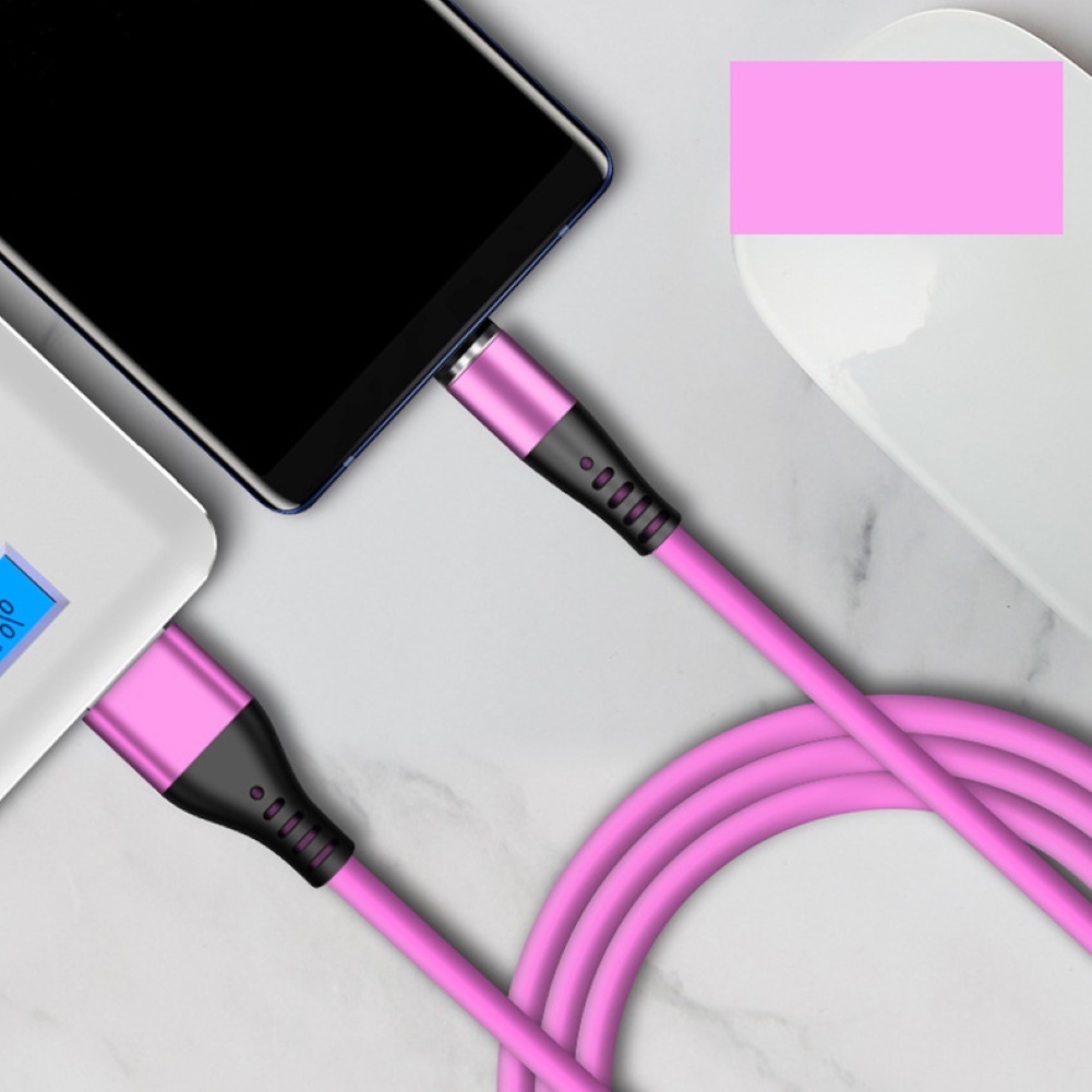 Cáp Sạc Nhanh RGA 3A QC30 Cổng Micro USB Type-C Cho iPhone Android