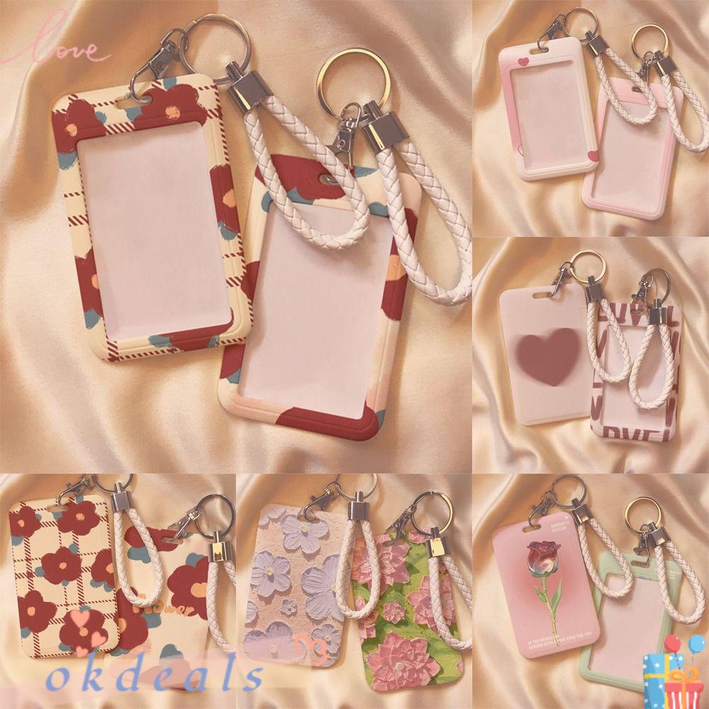 OKDEALS Ví Đựng Thẻ ID Kiểu Dáng Dễ Thương Cho Nam Và Nữ