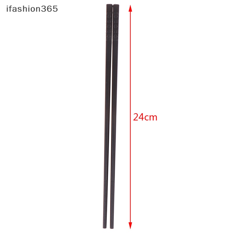 1 Cặp Đũa Hợp Kim Chống Trượt Phong Cách Nhật Bản ifashion365