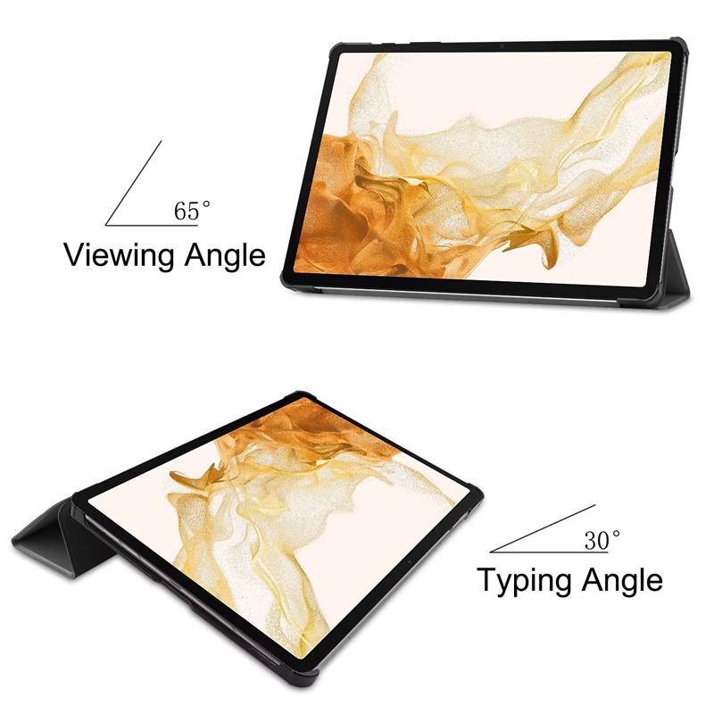 Ốp Máy Tính Bảng Có Giá Đỡ Ba Nếp Cho Samsung Galaxy Tab S9 11 Inch Galaxy Tab S9 Plus 2023 12.4 "SM-X816B X810 Tab S9 +