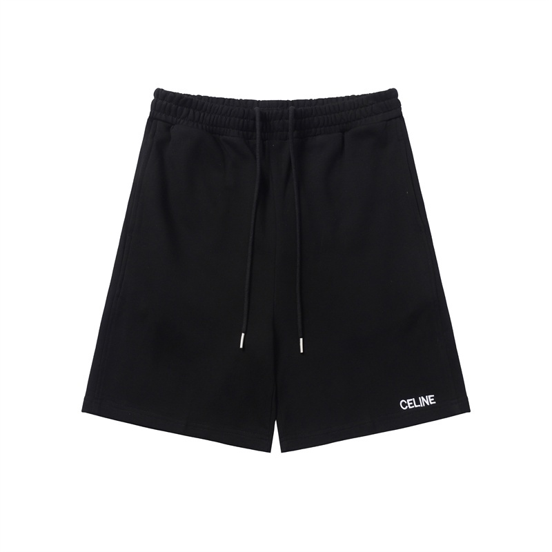 Quần Short Thể Thao Ống Rộng Lưng Thun Thêu Chữ Thời Trang Unisex Cá Tính Ce536Neo