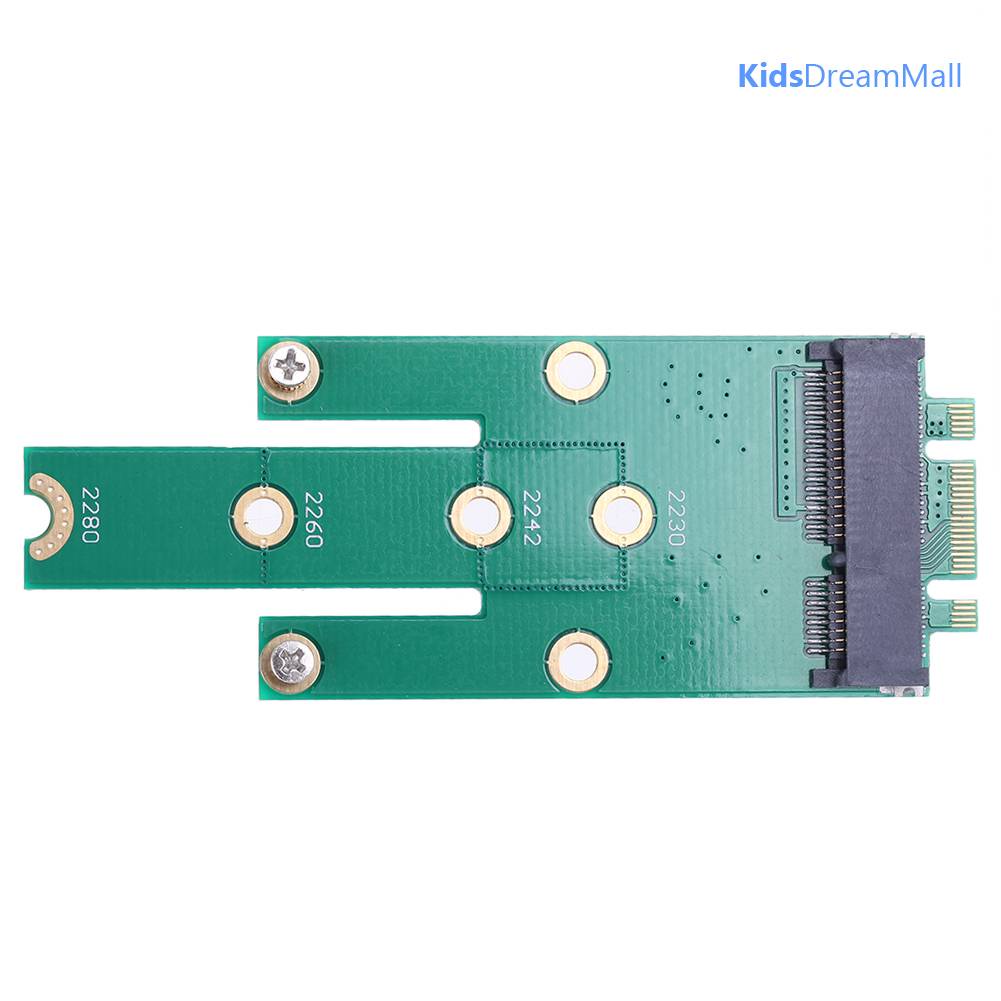 Thẻ Chuyển Đổi NGFF M.2 B + M Key Sang mSATA Mini PCI-E SATA 3.0 SSD