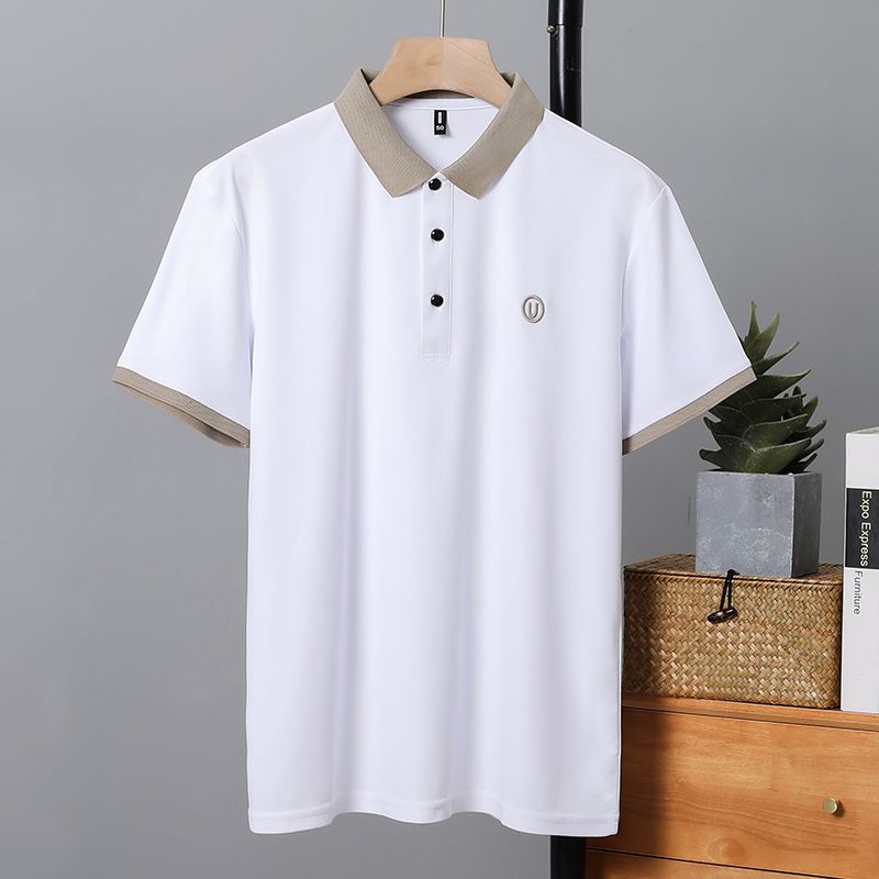 Áo Thun Polo Mỏng Thêu Họa Tiết Thời Trang Mùa Hè Mới Cho Nam