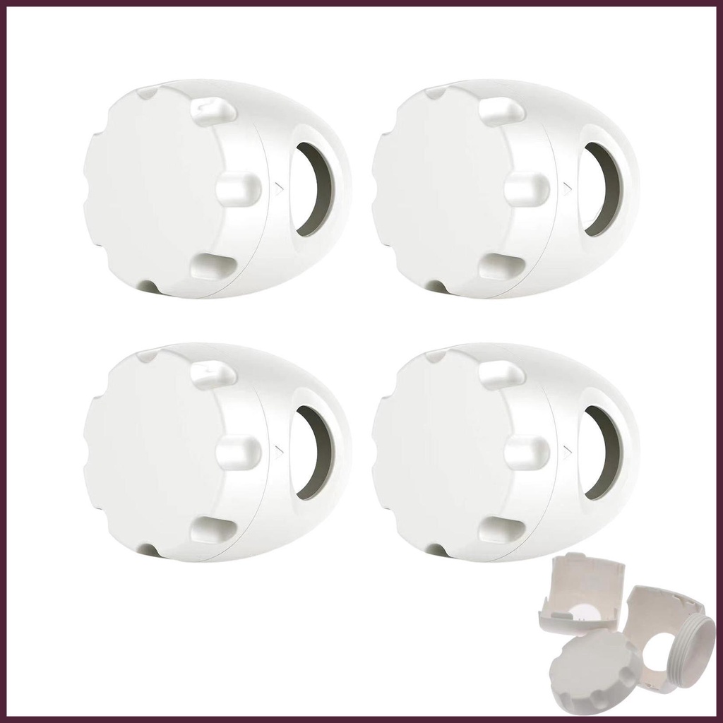 Set 4 Vỏ Bọc Tay Nắm Cửa Chống Va Đập Bảo Vệ An Toàn Cho Bé