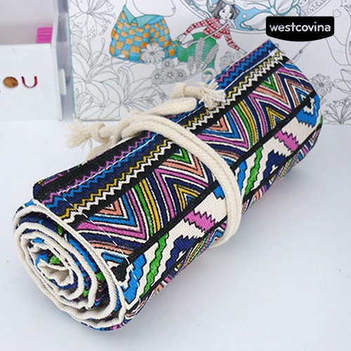 [WSTN] [WSTN]✎Túi Đựng Bút 36 / 48 / 72 Lỗ Dạng Cuộn Tiện Dụng