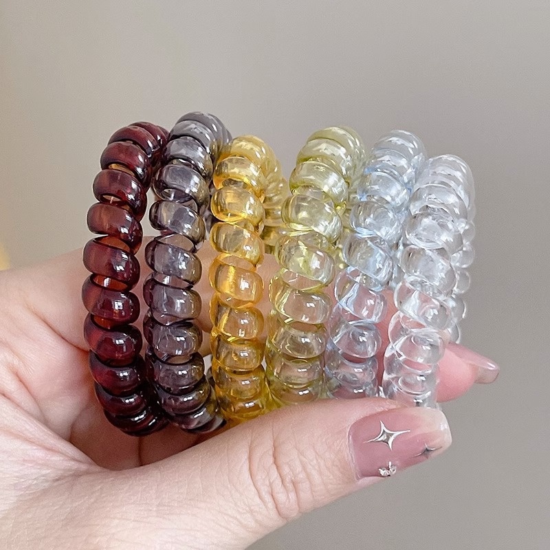 Set 10 Dây Cột Tóc Co Giãn Thời Trang Hàn Quốc