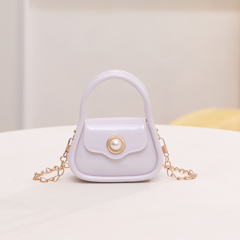 Túi Xách Đeo Vai Bằng Nhựa Dẻo Phong Cách Mới Cho Nữ