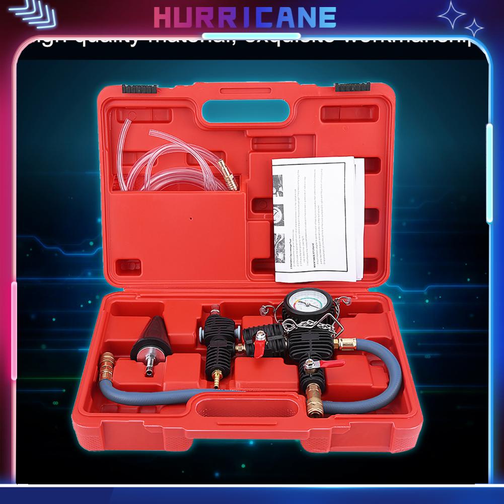 Hurricane Hệ thống nước làm mát tản nhiệt ô tô Thanh lọc chân không & Bộ công cụ nạp thay đổi chất chống đông