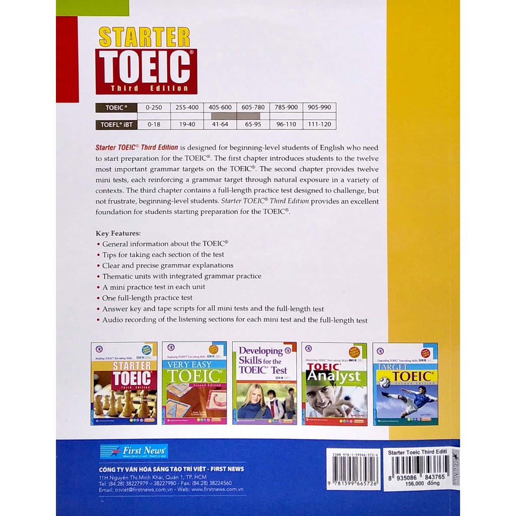 Sách - Starter TOEIC Third Edition