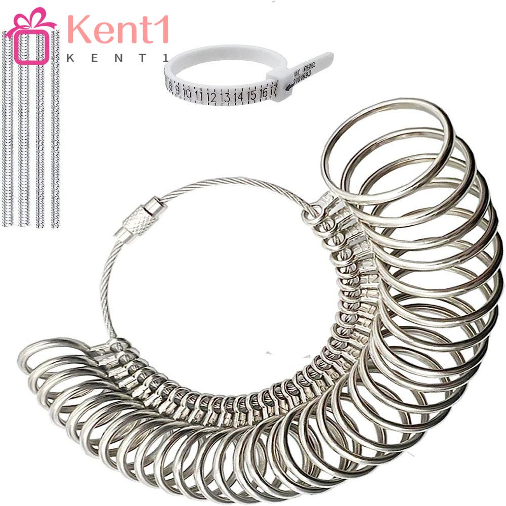 KENT1 Bộ 31 Dụng Cụ Đo Kích Cỡ Nhẫn 0-15 Nửa Tiện Lợi