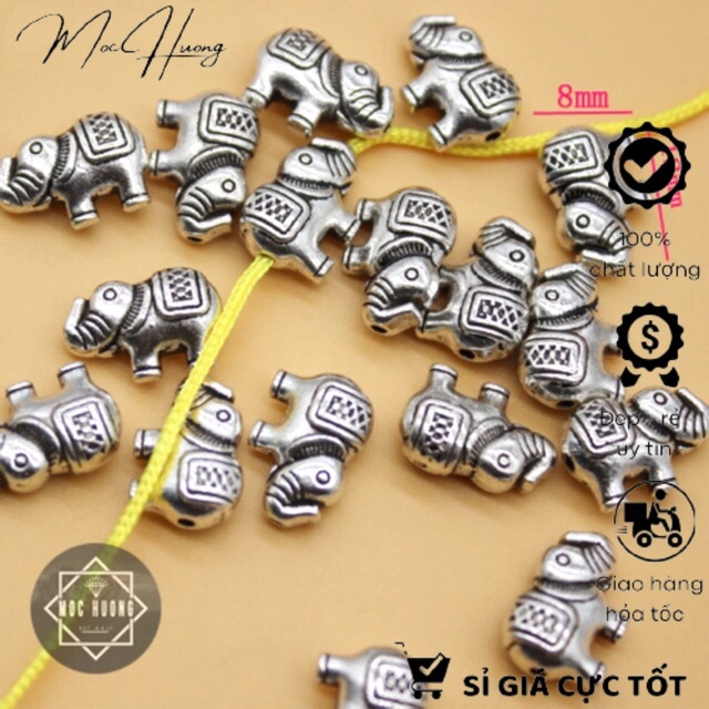 Combo 10 Charm voi con - KL011