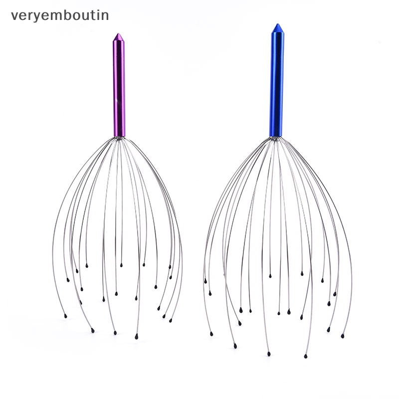 Dụng Cụ Mát Xa Da Đầu Giúp Thư Giãn Sâu Kích Thích Mọc Tóc Và Giảm Căng Thẳng