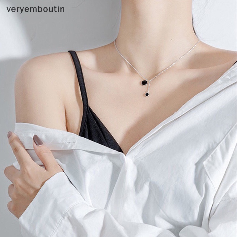 Vòng cổ Mặt Tròn Phối Tua Rua Phong Cách Thời Trang Y2k