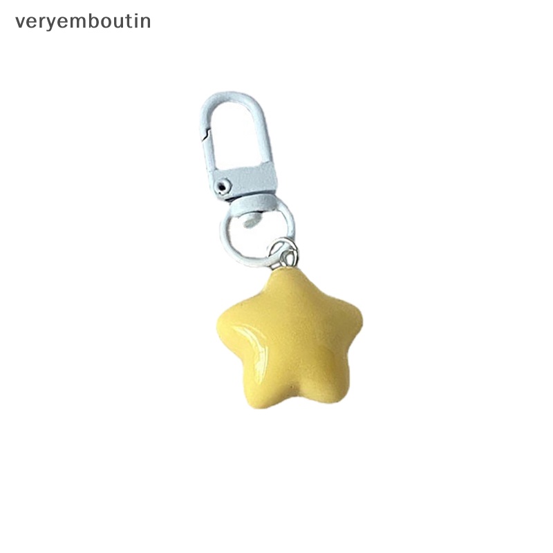1 Móc Khóa Hình Ngôi Sao Hoạt Hình Dễ Thương
