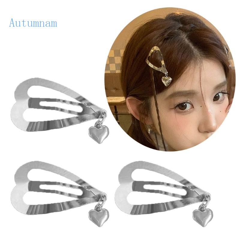 Kẹp Tóc Hình Bướm / Trái Tim Ngọt Ngào Thanh Lịch Cho Nữ