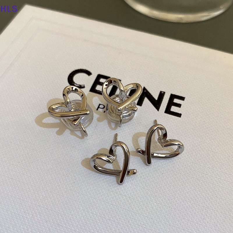 Khuyên Tai Hình Trái Tim Dạng Kẹp Thời Trang Dành Cho Nữ