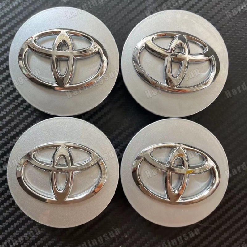Bộ 4 Nắp Chụp Trục Bánh Xe 65mm Cho Toyota Camry Corolla Avalon Venza