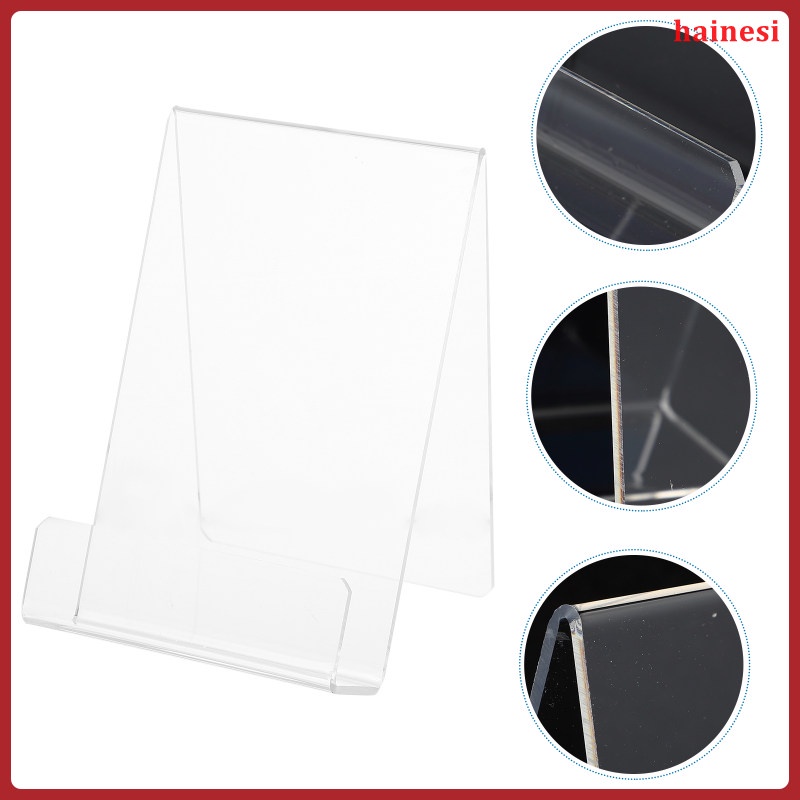 Giá Đỡ Tạp Chí / Sách Bằng Acrylic Trong Suốt Tiện Dụng