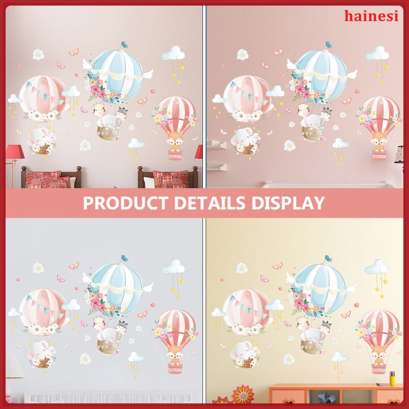 Miếng Dán Trang Trí Tường / Cửa Sổ Phòng Bé Trai Thiết Kế Dễ Thương