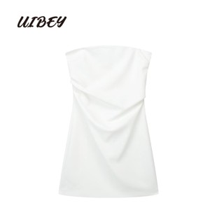 UIBEY Đầm Xếp Ly Đa Năng Thiết Kế Thời Trang 845646