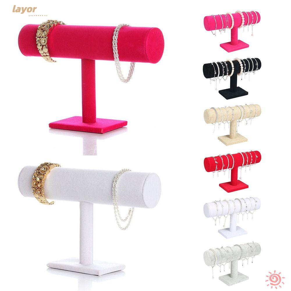 LAY Giá Đỡ Trưng Bày Trang Sức Bằng Nhung