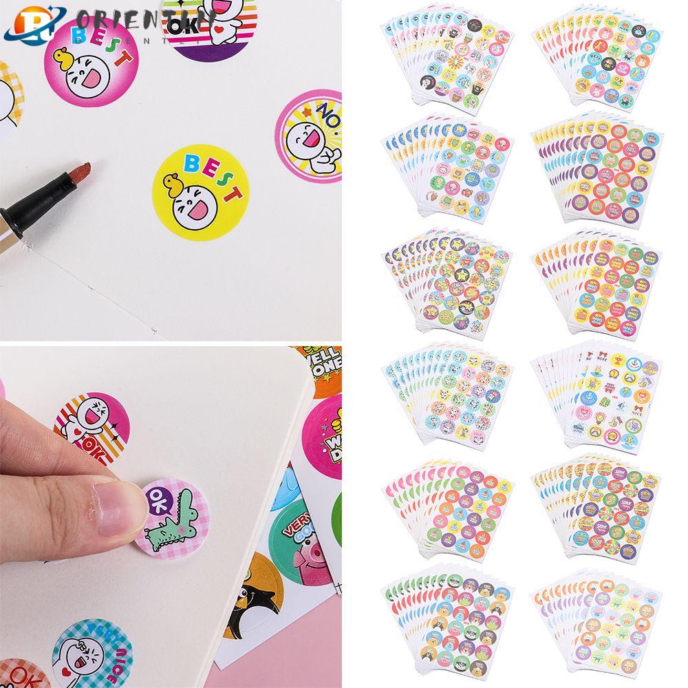 ORIENTLII 240 Miếng Dán Khen Thưởng Cho Bé