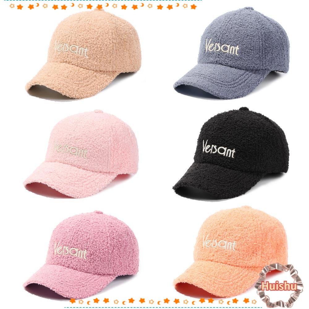 HS Mũ Lưỡi Trai Dày Dặn Giữ Ấm Phong Cách Hiphop Đường Phố Cho Nam Và Nữ