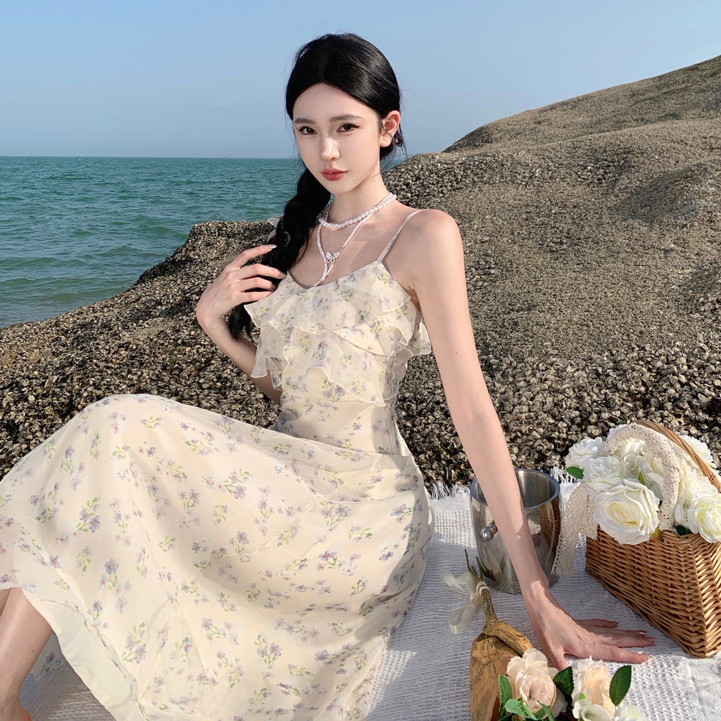 Đầm Hoa Nhài Thời Trang Thanh Lịch