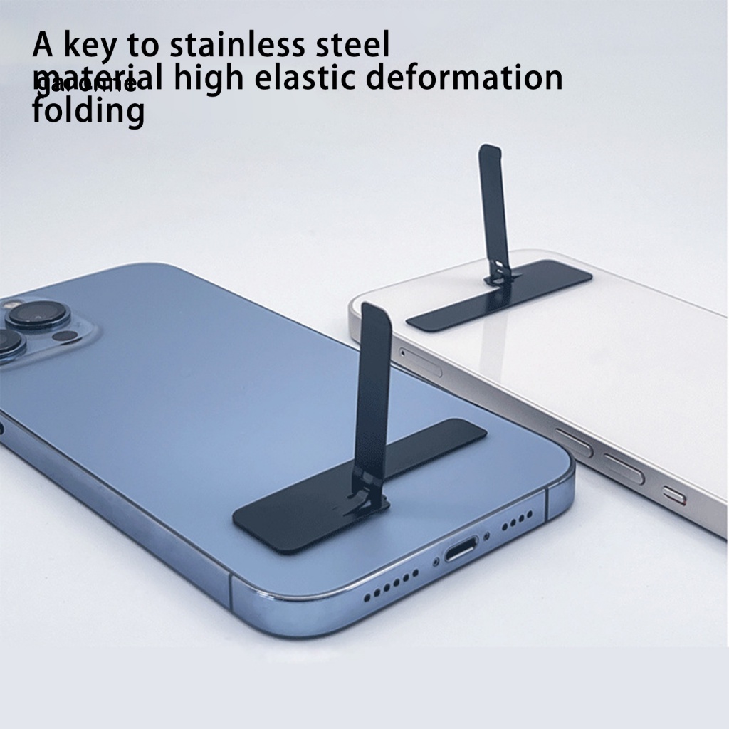 Giá Đỡ Điện Thoại Tự Dính Bằng Thép Không Gỉ Không Biến Dạng Có Thể Gập Lại