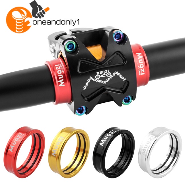 Cặp Vòng Khóa Cố Định Tay Lái Xe Đạp Leo Núi Bằng Hợp Kim Nhôm 25.4 / 31.8mm1