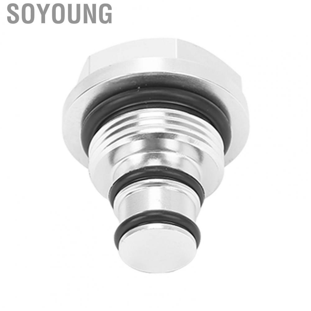Soyoung BWD 012 Perfect Fit Aluminum Hard Turbo Solenoid Valve Plug Moisture Resistant Durable for Pickup