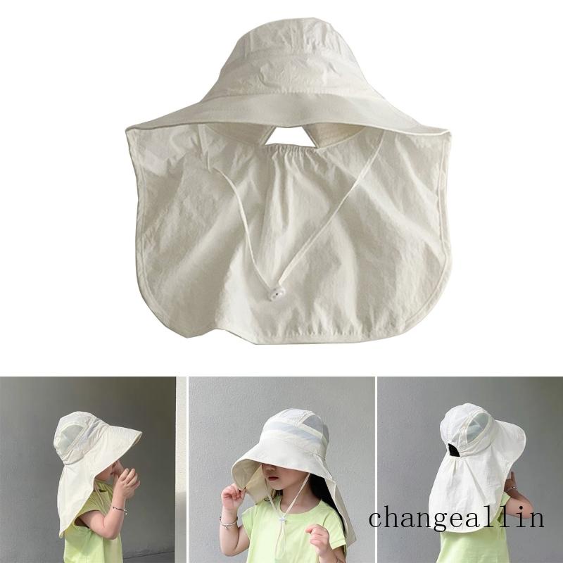 Nón Tai Bèo Vành Rộng Chống Nắng Dễ Thương Cho Bé
