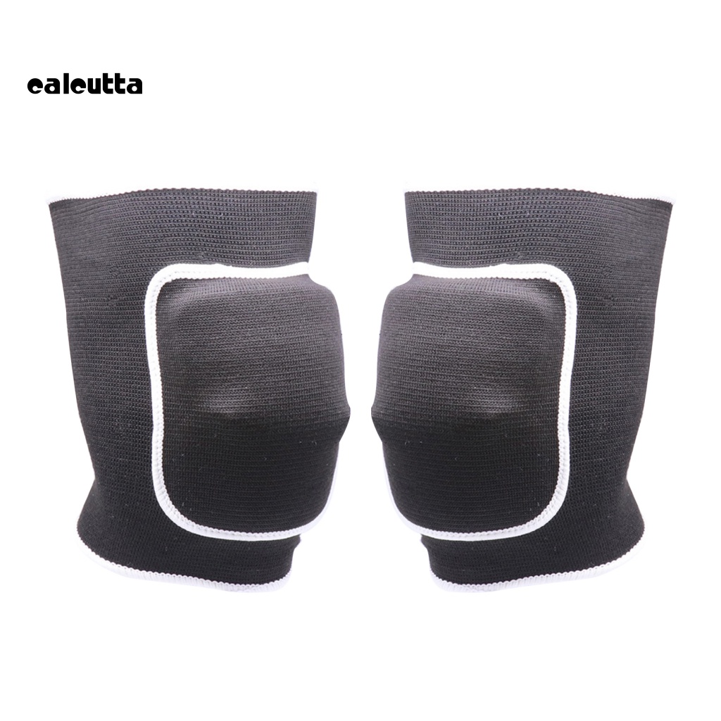 Bộ 2 Miếng Đệm Đầu Gối Vải Dệt Co Giãn Tinh Tế Không Biến Dạng Dành Cho Bóng Đá