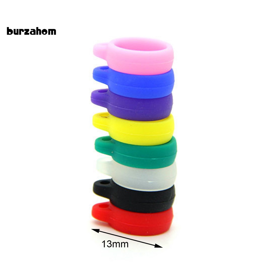 Set 10 Vòng Silicon Co Giãn Bảo Vệ Dây Đeo Chống Thất Lạc Cho E-Cigarette