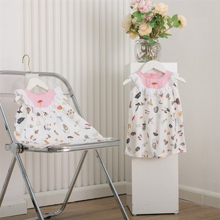 Váy 5176 thô lụa phối ren